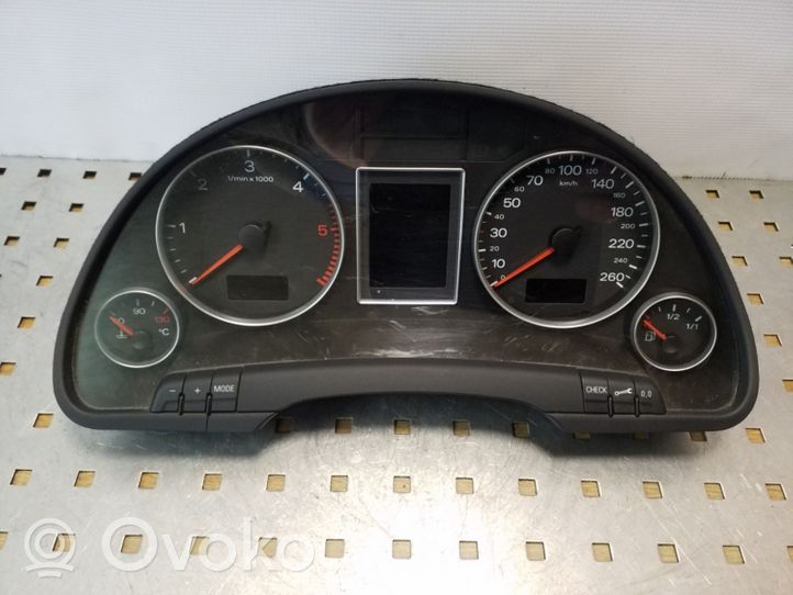 Audi A4 S4 B7 8E 8H Compteur de vitesse tableau de bord 8E0920931P