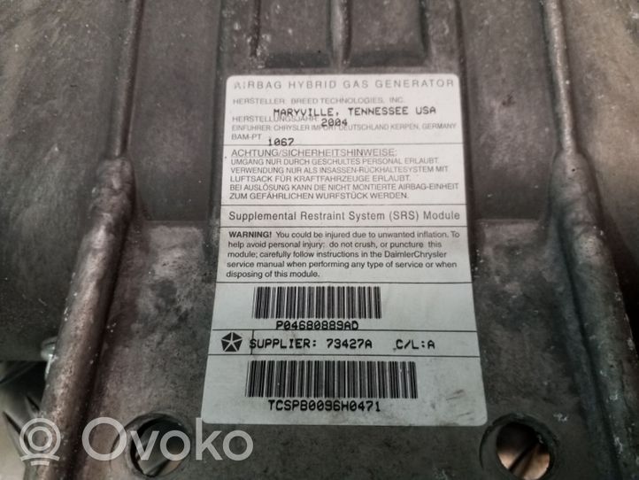 Chrysler Voyager Poduszka powietrzna Airbag pasażera P04680889AD