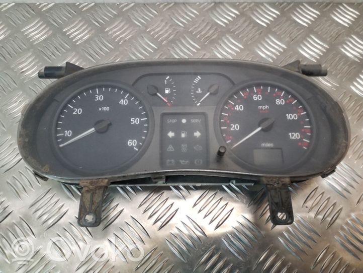 Opel Vivaro Compteur de vitesse tableau de bord P8200013058A