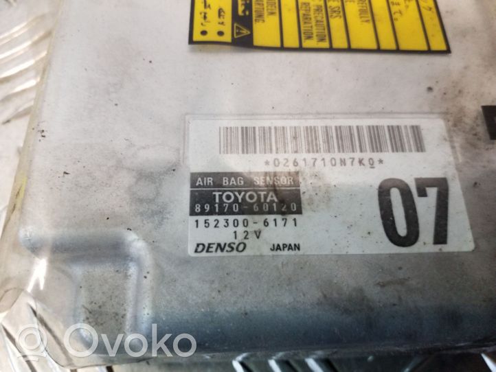 Toyota Land Cruiser (J120) Centralina/modulo airbag 8917060120