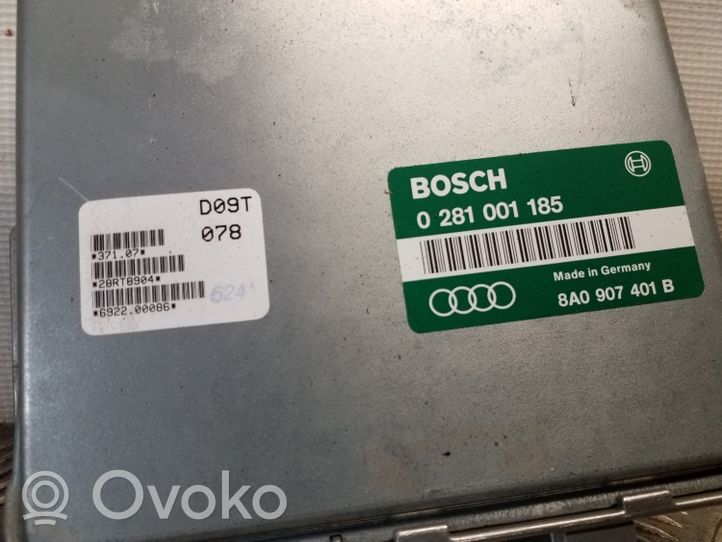 Audi 80 90 S2 B4 Dzinēja vadības bloks 8A0907401B