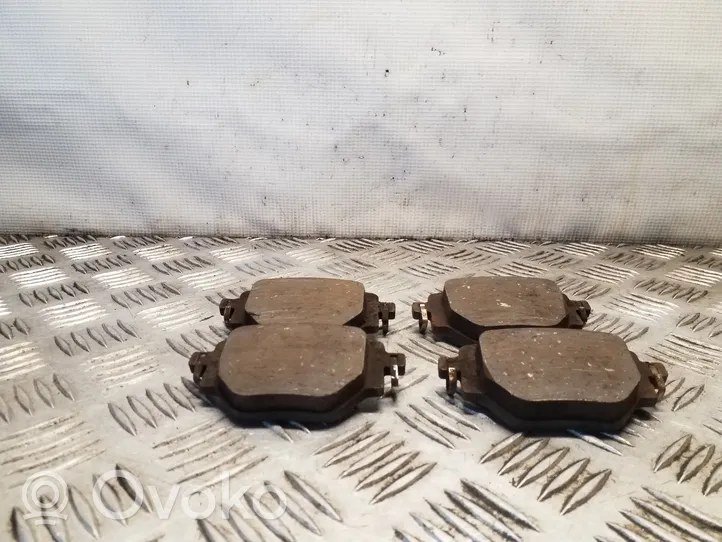 Peugeot 208 Brake pads (rear) 0986424988