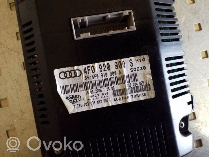 Audi A6 S6 C6 4F Tachimetro (quadro strumenti) 4F0920900S