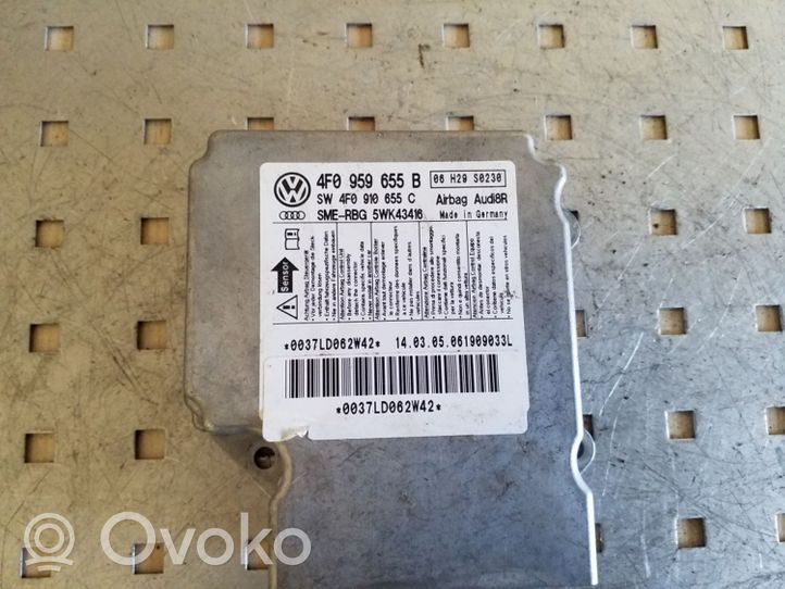 Audi A6 S6 C6 4F Module de contrôle airbag 4F0959655B