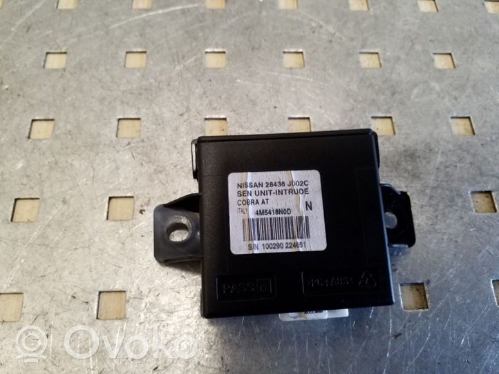 Nissan Qashqai+2 Muut ohjainlaitteet/moduulit 28436JD02C