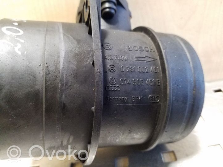 Audi A3 S3 8P Mass air flow meter 0281002461