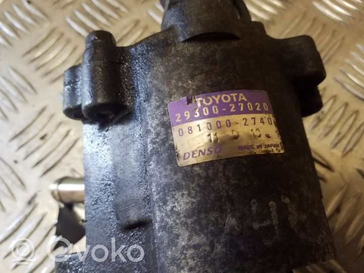 Toyota RAV 4 (XA20) Alipainepumppu 2930027020