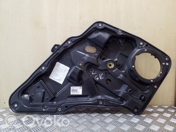 Volkswagen Tiguan Meccanismo di sollevamento del finestrino posteriore senza motorino 5N0839729F