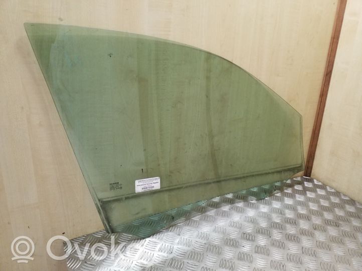 Renault Megane II Front door window glass four-door 