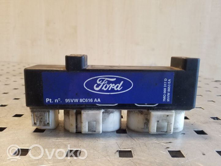 Ford Galaxy Jäähdytyspuhaltimen rele 95VW8653EA