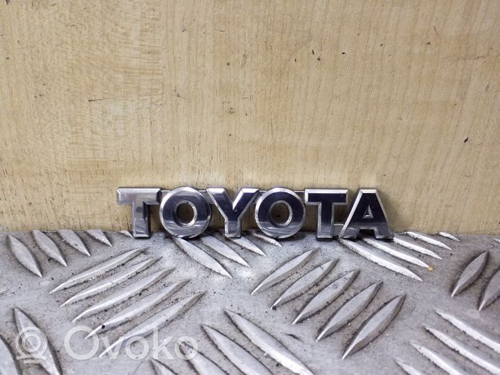 Toyota Corolla Verso E121 Emblemat / Znaczek tylny / Litery modelu 