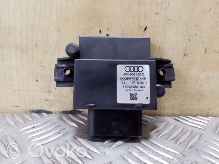 Audi Q5 SQ5 Polttoaineen ruiskutuspumpun ohjainlaite/moduuli 4G0906093D