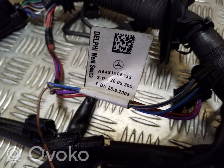 Mercedes-Benz CLS C219 Engine installation wiring loom A6421506333