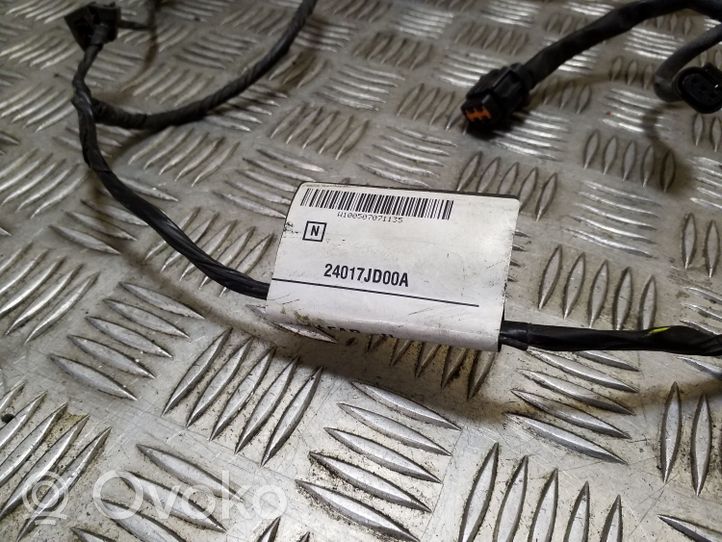 Nissan Qashqai Cableado del sensor de aparcamiento (PDC) 24017JD00A