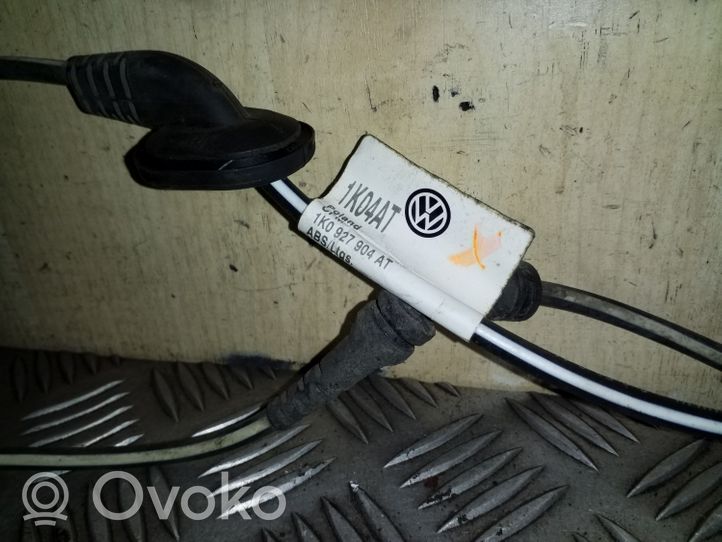 Volkswagen Golf VI Cablaggio del sensore posteriore ABS 1K0927904AT
