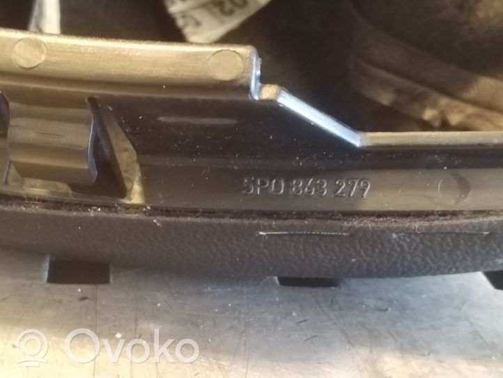 Seat Altea XL Drążek / Pokrętło zmiany biegów 5P0863279