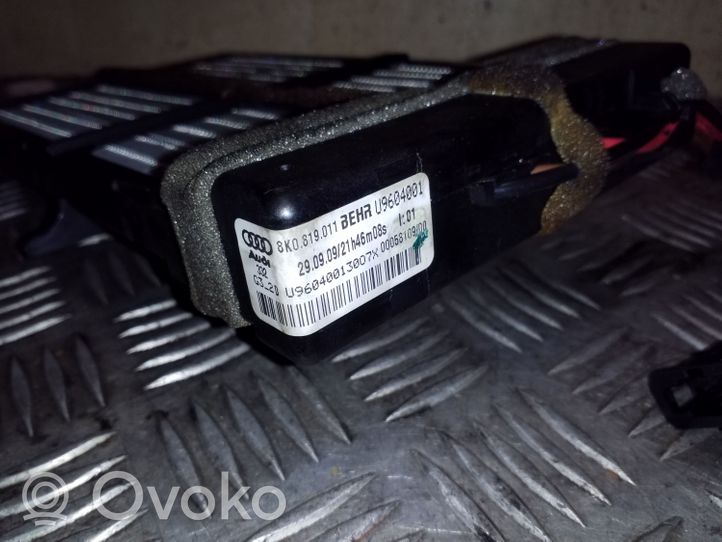 Audi A4 S4 B8 8K Radiateur électrique de chauffage auxiliaire 8K0819011