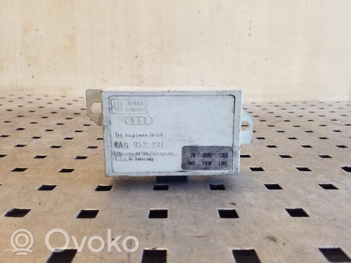 Audi A6 S6 C4 4A Imobilaizerio valdymo blokas 4A0953234