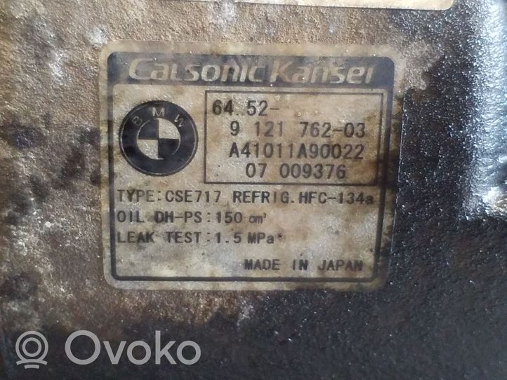 BMW X5 E70 Kompresor / Sprężarka klimatyzacji A/C 64529121762