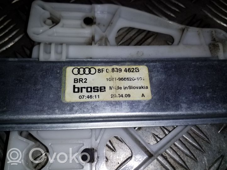 Audi Q5 SQ5 Mechanizm podnoszenia szyby tylnej bez silnika 8R0839462B