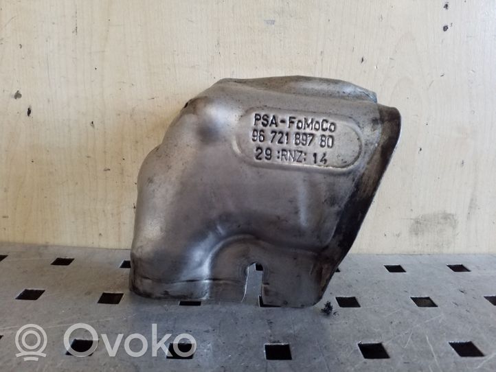 Citroen C4 Grand Picasso Osłona termiczna rury wydechowej 9672189780