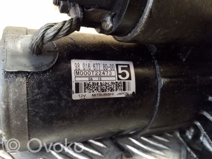 Citroen C4 Grand Picasso Starter motor 9801667780