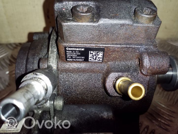 Citroen C4 Grand Picasso Pompa wtryskowa wysokiego ciśnienia A2C53381555