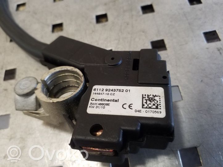 BMW X3 F25 Câble négatif masse batterie 61129243752