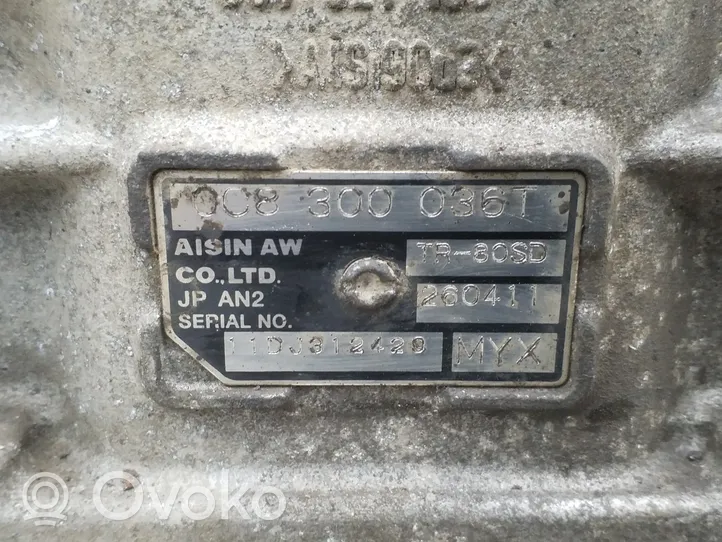 Volkswagen Touareg II Automaattinen vaihdelaatikko 0C8300036T