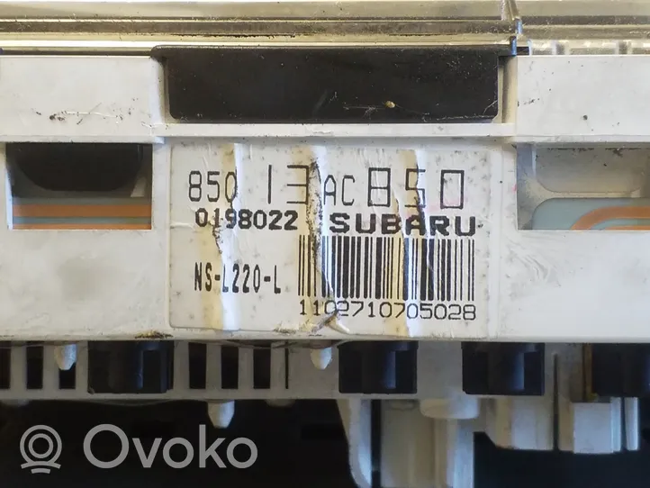 Subaru Legacy Compteur de vitesse tableau de bord 85013AC850