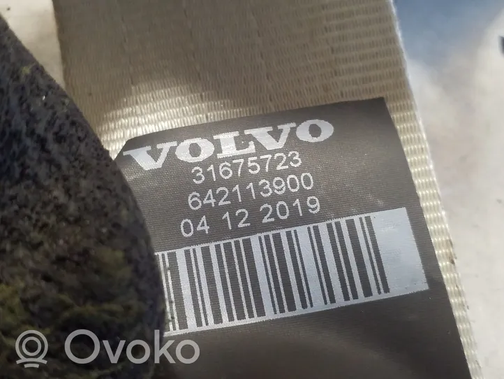 Volvo XC90 Sicherheitsgurt hinten 31675723