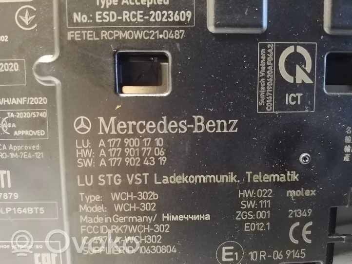 Mercedes-Benz EQB Muut ohjainlaitteet/moduulit A1779001710