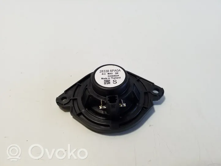 Nissan Qashqai J12 Głośnik drzwi przednich 283386PA0A