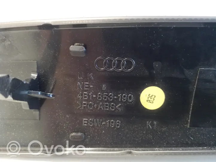 Audi A6 S6 C5 4B Rivestimento del vano portaoggetti del cruscotto 4B1853190