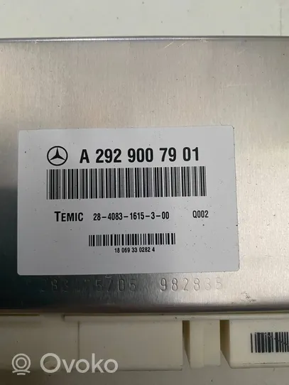 Mercedes-Benz GLE (W166 - C292) Блок управления подвески A2929007901