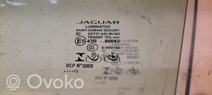 Jaguar XJ X351 Szyba drzwi przednich 43R00043