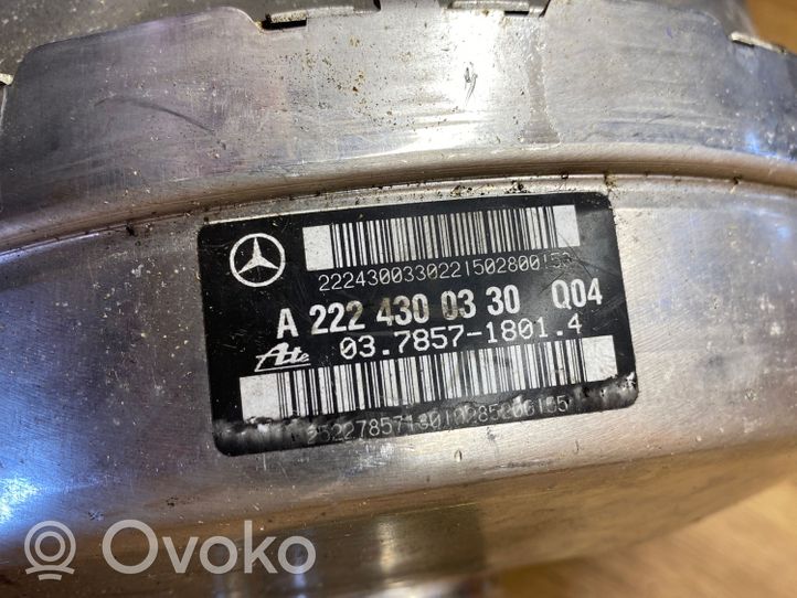 Mercedes-Benz S W222 Stabdžių vakuumo pūslė A2224300330