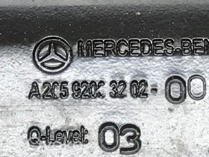 Mercedes-Benz C W205 Balkis galinis A20592063202