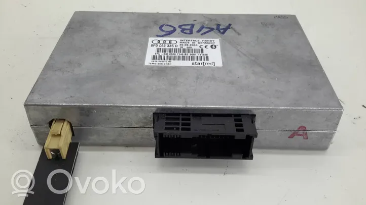 Audi A4 S4 B6 8E 8H Bluetoothin ohjainlaite/moduuli 8P0862335D