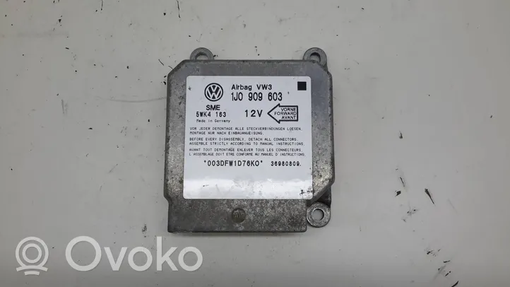 Skoda Octavia Mk1 (1U) Airbag control unit/module 1J0909603