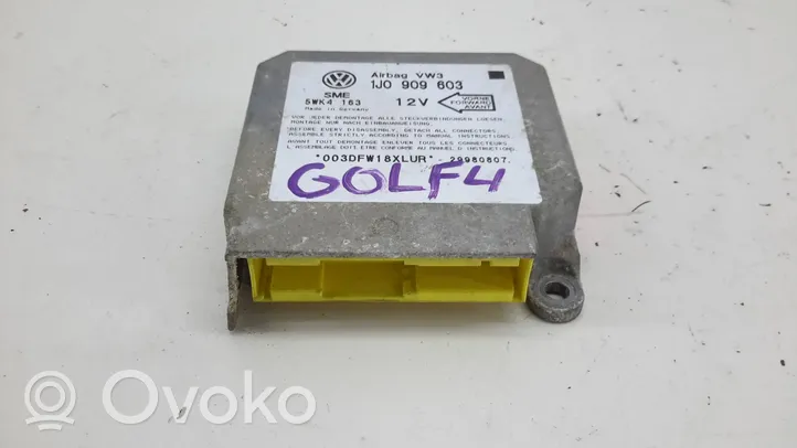 Volkswagen Golf IV Module de contrôle airbag 1J0909603