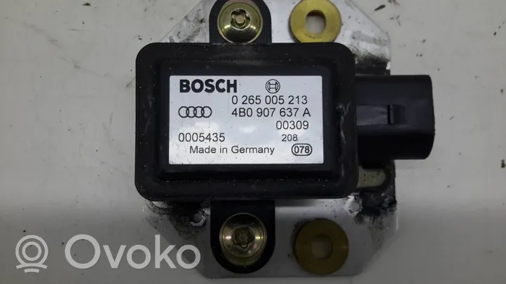 Audi A6 S6 C5 4B Sensore di imbardata accelerazione ESP 4B0907637A