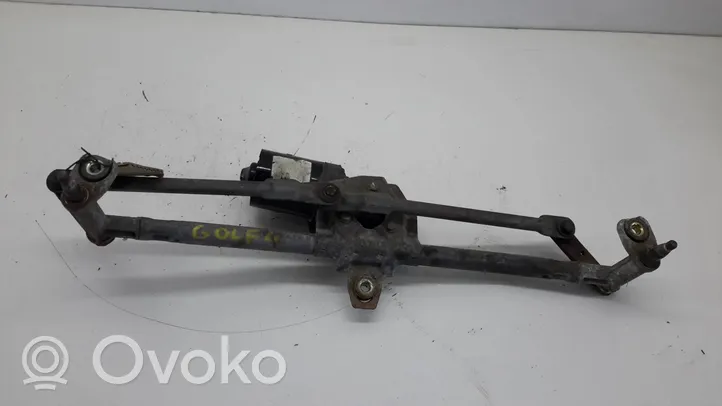 Volkswagen Golf IV Mechanizm i silniczek wycieraczek szyby przedniej / czołowej 1J0955325A