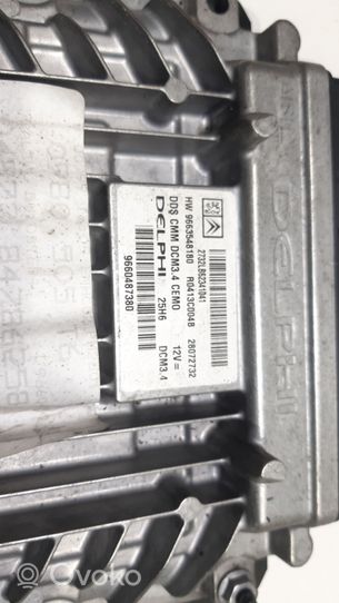 Peugeot 307 Kit centralina motore ECU e serratura 9663548180