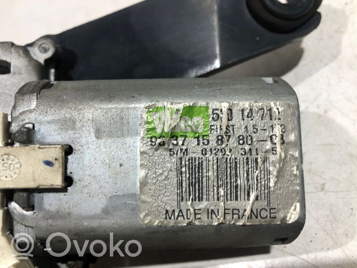 Peugeot 307 Moteur d'essuie-glace arrière 9637158780