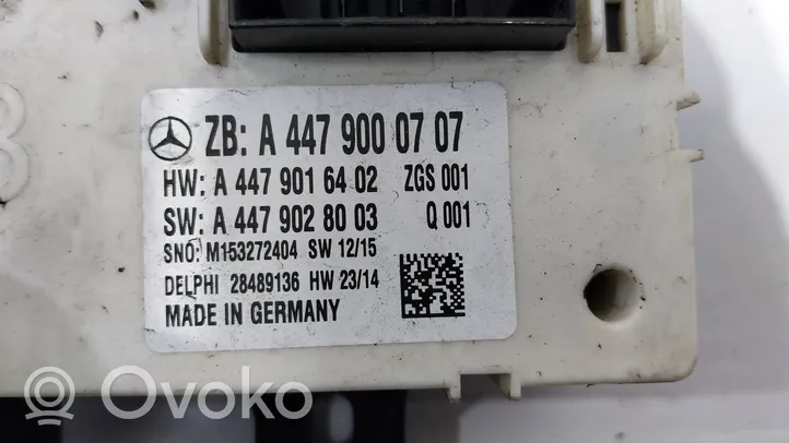 Mercedes-Benz Vito Viano W447 Sterownik / Moduł komfortu A4479000707