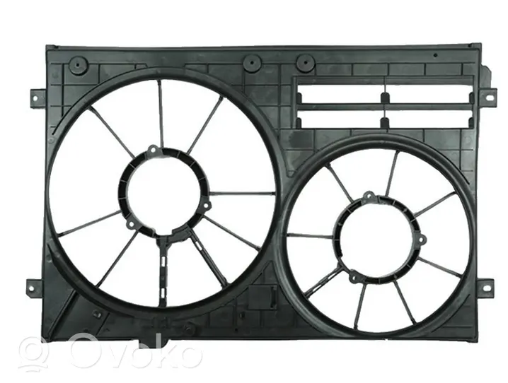 Volkswagen Tiguan Radiator cooling fan shroud 1K0121207AA