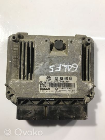 Volkswagen Golf V Sterownik / Moduł ECU 03G906021HB