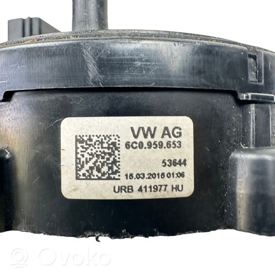 Volkswagen Polo V 6R Airbag slip ring squib (SRS ring) 6C0959653