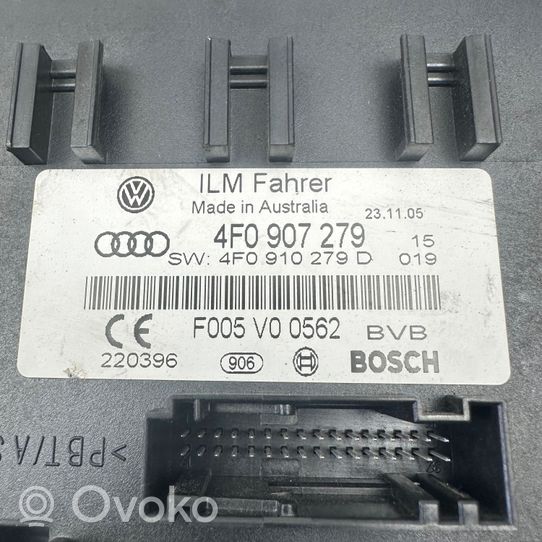 Audi A6 S6 C6 4F Mukavuusmoduuli 4F0907279